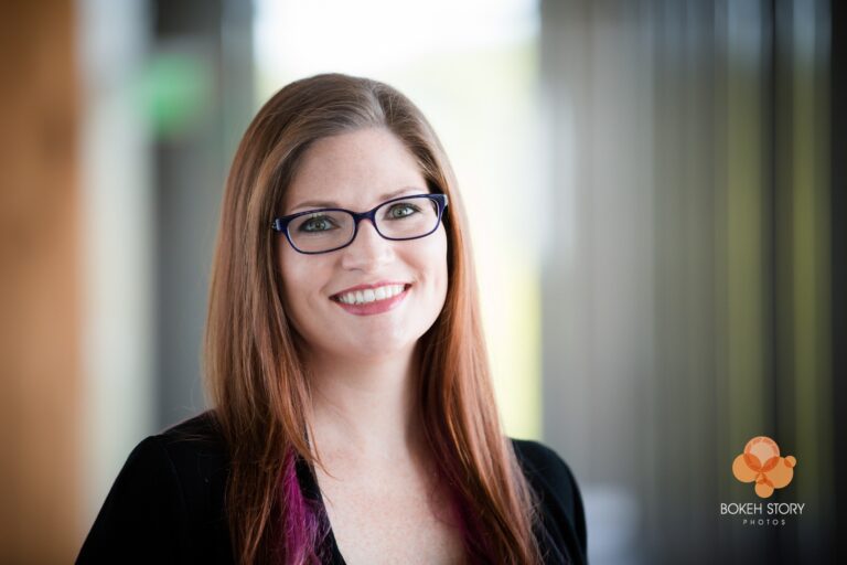 Personal brand portrait, warm natural light, on-location in Kansas City.